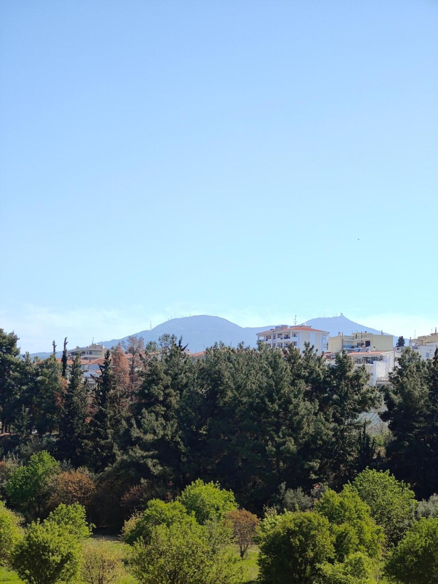Celestial Garden-Thessaloniki'S Modern, Eclectic Penthouse With An Amazing View And Veranda Exteriör bild