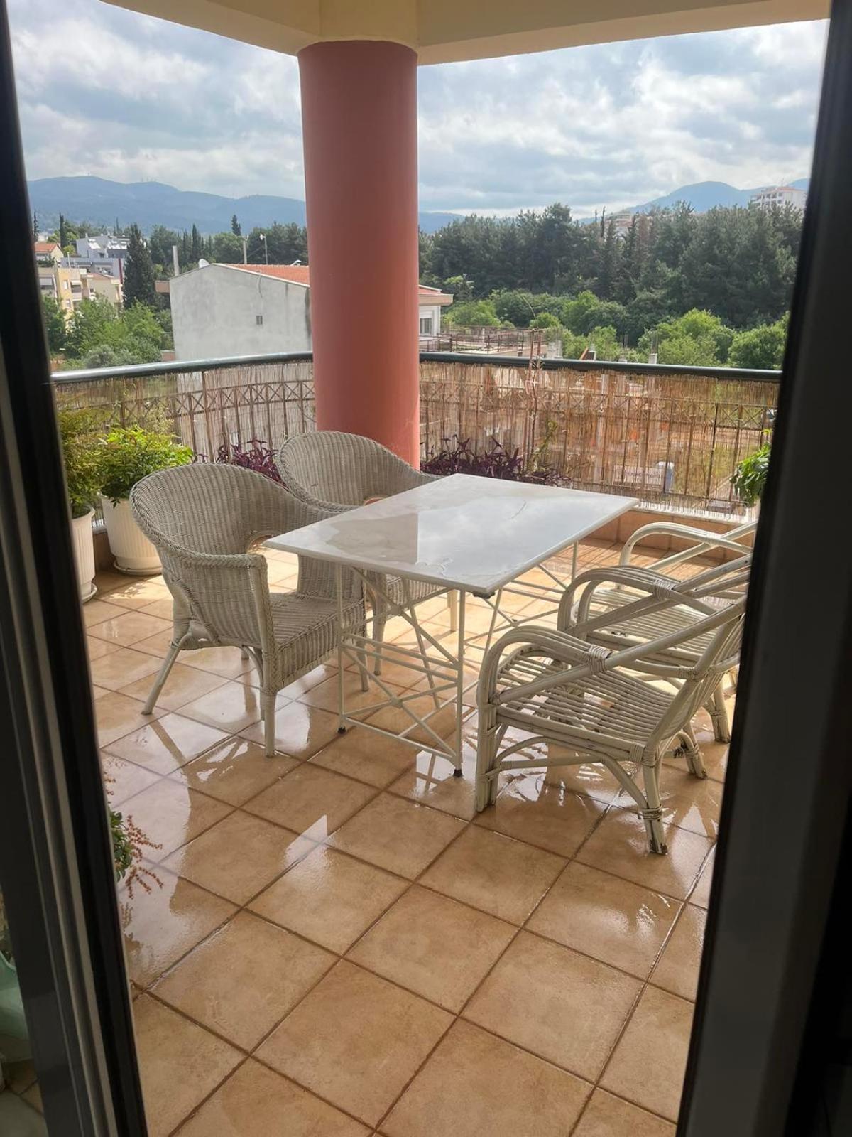 Celestial Garden-Thessaloniki'S Modern, Eclectic Penthouse With An Amazing View And Veranda Exteriör bild