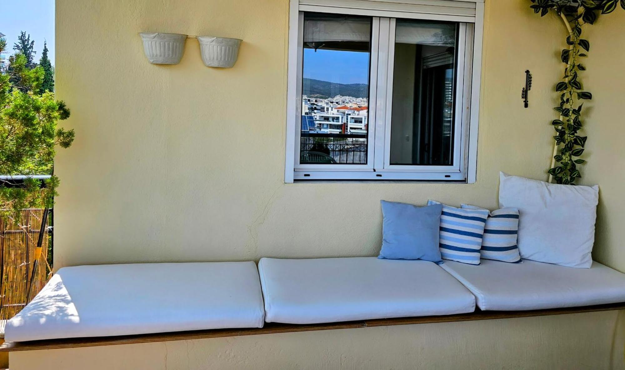 Celestial Garden-Thessaloniki'S Modern, Eclectic Penthouse With An Amazing View And Veranda Exteriör bild